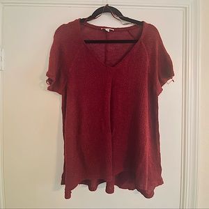 American Eagle Short Sleeve Sweater Size L